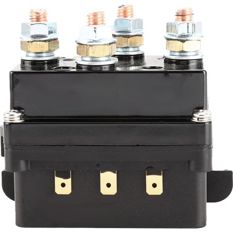 12V 500A Seilwinden-Magnetrelais-Schützsteuerung für 8.000 bis 12.000 lb ATV/UTV-Seilwinden – Einfache Installation mit Kompatibilität zur drahtlosen Fernbedienung. (1/5)