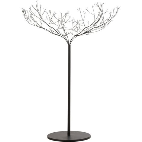 Arbre Déco en Métal "Maynard" 180cm Noir (1/4)