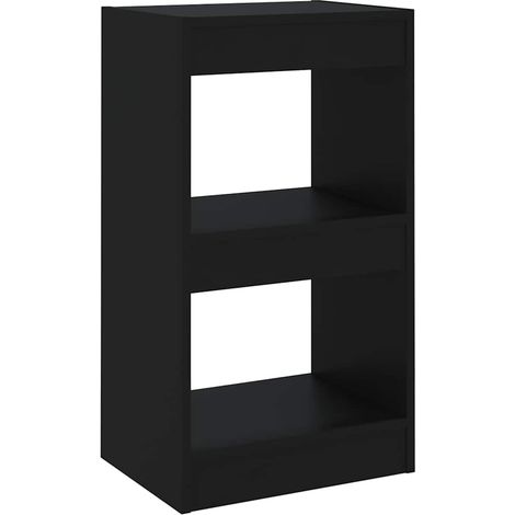 Maison Exclusive - Bücherregal/Raumteiler Schwarz 40x30x72 cm (1/5)