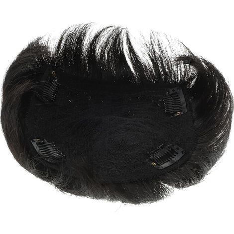 Hairpiece for Men, Black Hair Replacement (1/5)