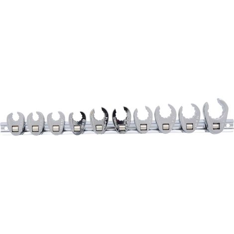 KS TOOLS  3/8"  Juego  de llaves  de boca  de inserción  de 12  caras,  10  piezas,  10-22  mm -  913.3900 (1/5)