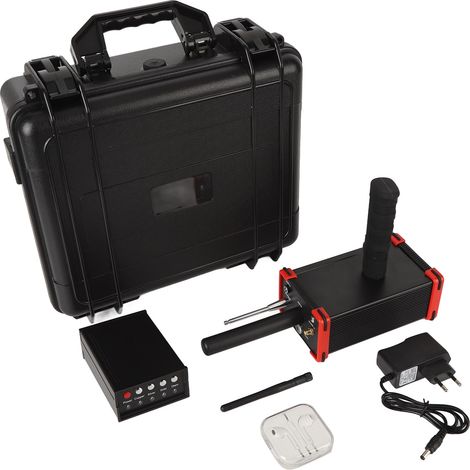Détecteur de Métaux Professionnel Portable pour Or, Outil de Recherche Souterraine à Main, Instrument de Balayage AC100-240V avec Prise UE (1/5)