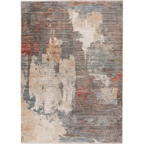Tapis moderne multicolore dense facile à vivre - 170 x 120 cm (1/5)