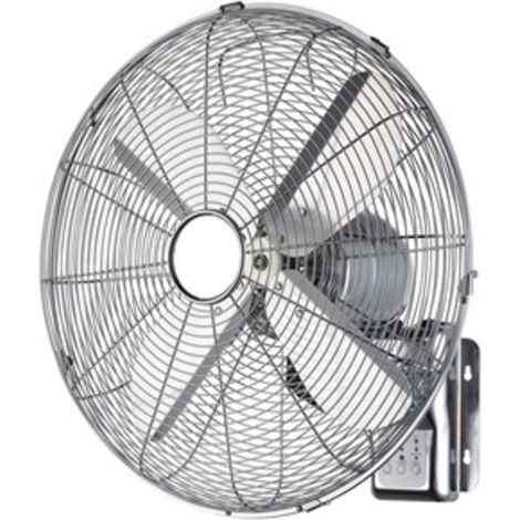 VENTILATORE A PARETE 60W IN ACCIAIO 4 PALE - 1 pezzo