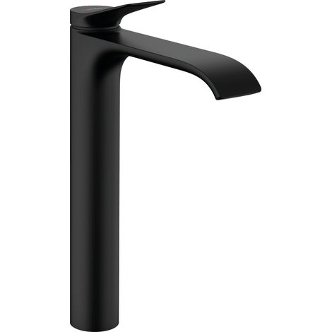 Hansgrohe – Mitigeur de lavabo surélevé 250 75042670 – Bec cascade noir mat – Hauteur 251 mm – Débit 5 l/min – Cartouche céramique (1/10)