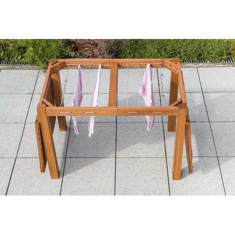 Trockentisch 100x60x75cm Eukalyptus