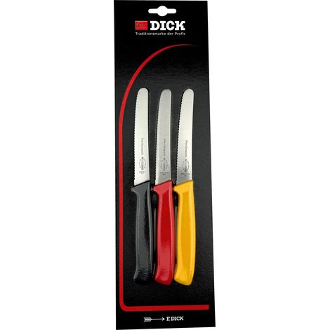 F. DICK Allzweckmesser-Set Deutschland ProDynamic 3-tlg. Klinge 12 cm (1/3)