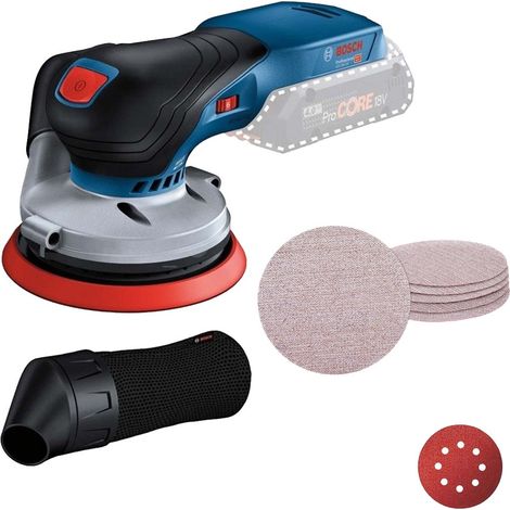 Bosch 0601372201 GEX 18V-125 Brushless 18v Random Orbital Sander + 5 Mesh Sheets (1/5)