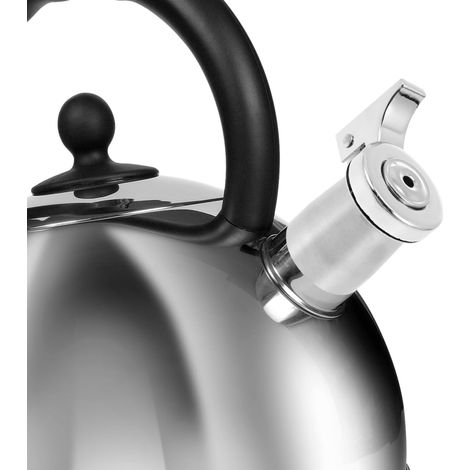 Bec Siffleur Bouilloire Inox Accessoire De Remplacement Pour Bouilloire Pièce Portable Et Légère Adapté À La Maison Camping Et À La Randonnée 2.28 X 2.20 X 1.42 in (1/5)