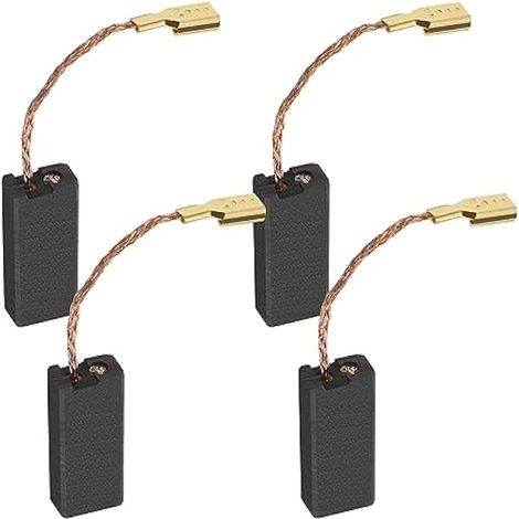 Lot de 4pcs Balais de Charbon Remplacement Compatible avec Bosch GWS 7 125 Meuleuse Outils Électriques Balais de Charbon Accessoires d'outils Électriques 5x8x18mm (1/5)