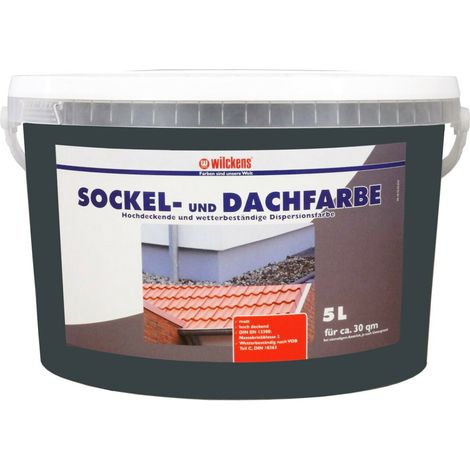 Wilckens Sockel- & Dachfarbe anthrazit 5 L 13371600090 (1/2)