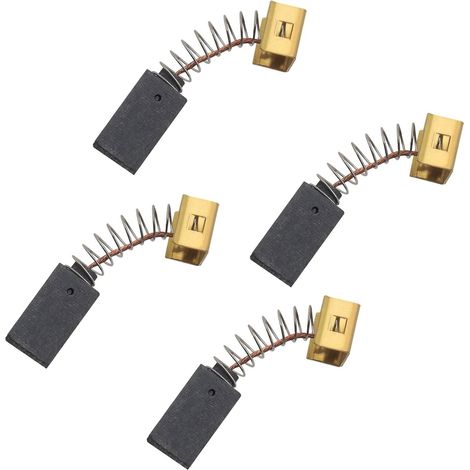 Kohlebürsten – 4er-Pack – Metall – Automatische Abschaltung – Für Winkelschleifer – 6,4 x 7,9 x 12,5 mm (1/5)