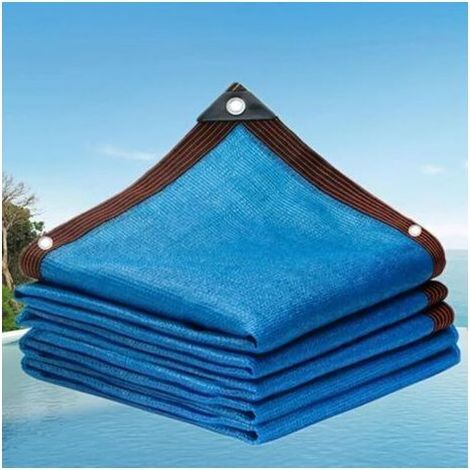 Filet d'ombrage pour serre – Toile de protection solaire extérieure avec anneaux métalliques, maille aérée anti-UV, dimensions 2 m × 5 m (1/5)