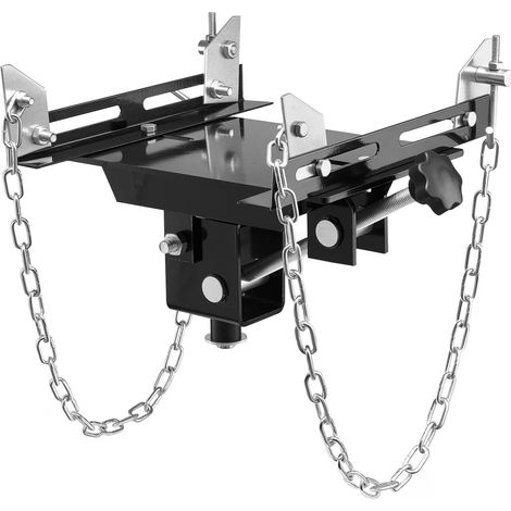 Mophorn Adattatore per Cric di Trasmissione, Capacità 500 kg, Compatibile con Sollevatore Cambio Automobilistico, per Cric da Pavimento con Albero a Sella Rimovibile