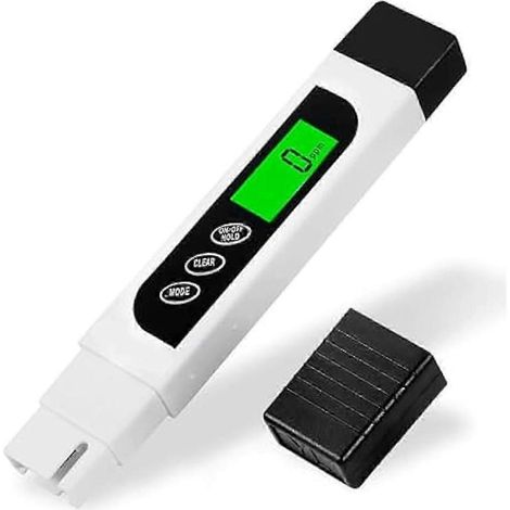 Testeur d'eau numérique TDS-mètre, précis et fiable, 3 en 1 : TDS-mètre, EC-mètre et thermomètre - JXLGV (1/5)