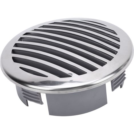 Lot de 4 grilles d'aération de 10 cm (4 pouces) pour bateaux, ventilation améliorée, acier inoxydable 316, décoratives, pour camping-cars et yachts. (1/5)