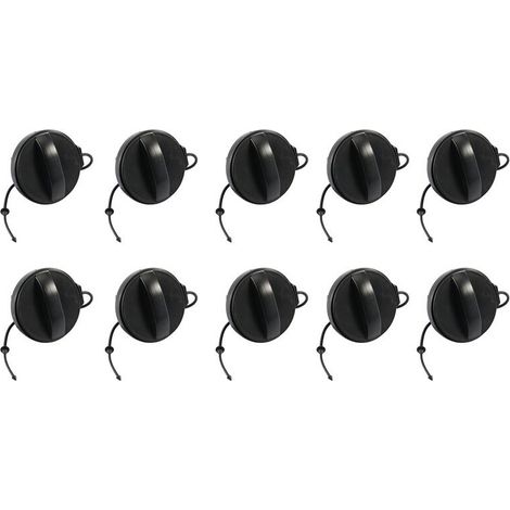 10 tapones interiores para el depósito de combustible del coche 1508N7 para Citroën C3 / C-Elysee / C5 / C6 / DS5 308/301/2008/508 / RCZ