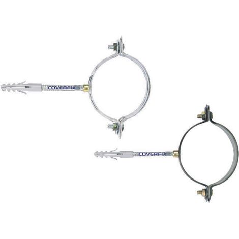 COLLARI X PLUVIALI ZINCATI TONDI MM. 60. Prezzo per 1 pezzo. (1/2)