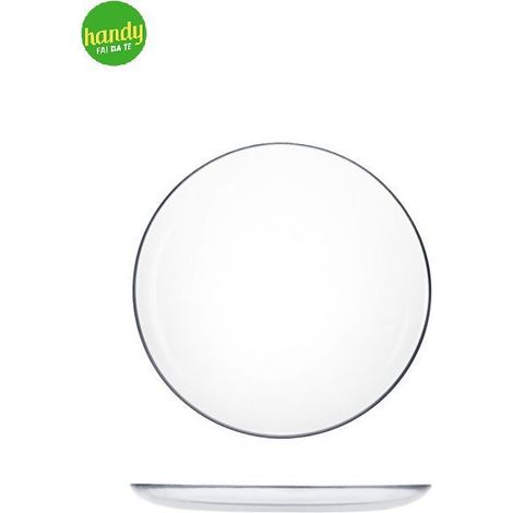 Piatto frutta Iconic Pasabahce 19 cm in vetro trasparente (1/2)