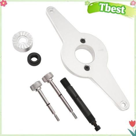 Tbest Outil de support d'amortisseur de vibrations de moteur Outil du Porte-amortisseur de Vibration du Moteur auto coffret (1/5)