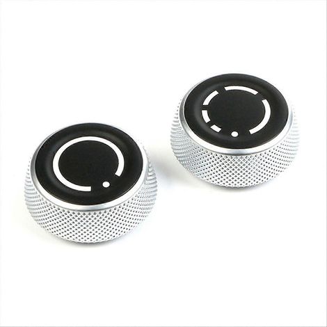 Couvercle de bouton de commande de climatisation, de console audio et de radio pour (1/5)
