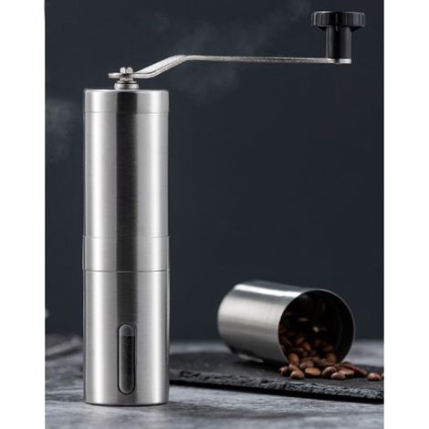Handkaffeemühle aus Edelstahl (1/5)