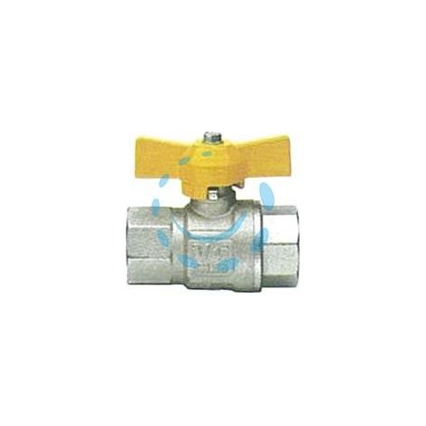 VALVOLA A SFERA GAS F/F CON MANIGLIA A T "LONDON" ART.068 - FF 1"