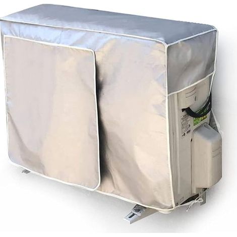 CCYKXA Couvercle de Protection pour Climatiseur, Couvercle de Climatiseur étanche, Couverture de Climatiseur Extérieur, Housse pour Climatiseur, pour la Construction de Maisons (80 x 30 x 57cm)