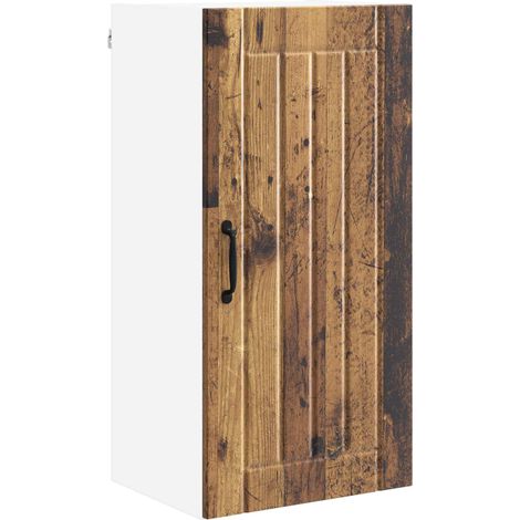 Maison Exclusive - Armario de Pared LUCCA Madera envejecida 40 x