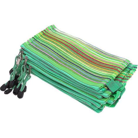 12er-Pack Beutel mit Regenbogenstreifen