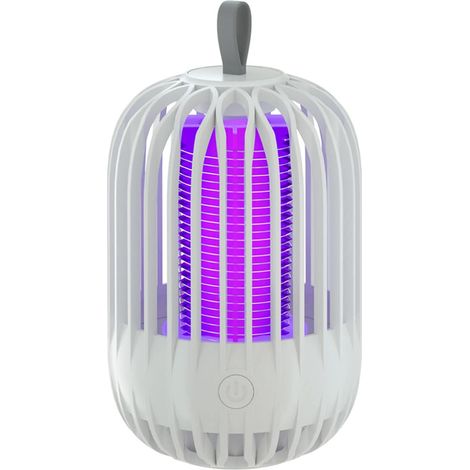 2-delige Huiselijke Elektrische Muggenwerende Nachtlamp, Draagbare Wit Model voor Binnen en Buiten (1/5)