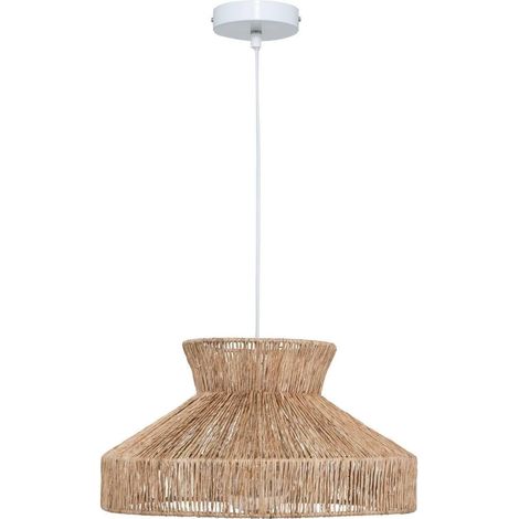 Suspension Zelia en jute beige, diamètre 38 cm Suspension Zelia en jute beige, diamètre (1/5)