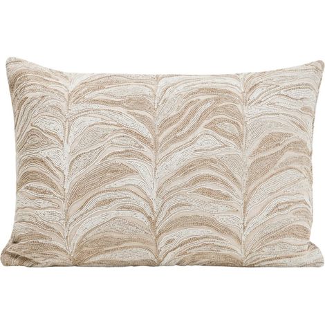 Housse de coussin en Feuillage brodé ARBORETA