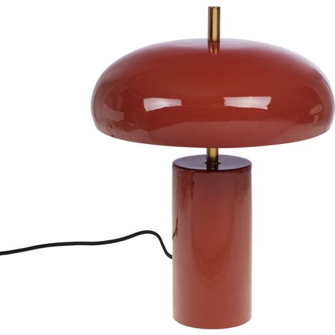 Amadeus - Lampe Gabin terracotta en métal 40 cm