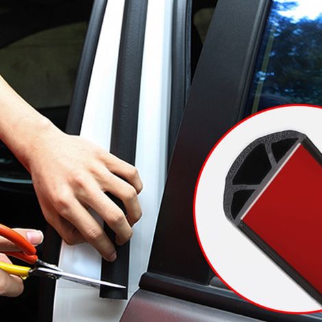 1M Guarnizione in gomma adesiva per bordo portiera anteriore auto colonna B