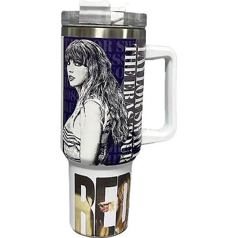 Gobelet isotherme inox 40 oz Taylor Swift 2024, tasse fan TS, cadeau d'amitié pour mélomanes