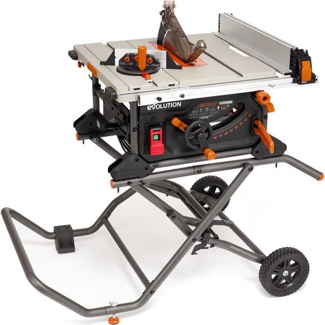 Scie sur table 255mm 1650W – Lame TCT multi-matériaux – Profondeur de coupe 85mm – Moteur puissant pour matériaux variés – Evolution Power Tools (1/5)