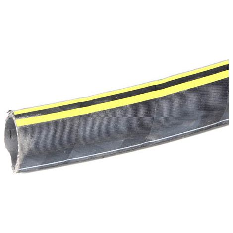 Tuyau d'arrosage caoutchouc jaune et noir Ø30x39 – Résistant aux acides – Transfert d'eau froide et chaude – 10 Bar – Cap Agad
