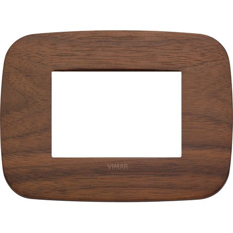 VIMAR - 19683.51 Assiette ronde 3M noyer