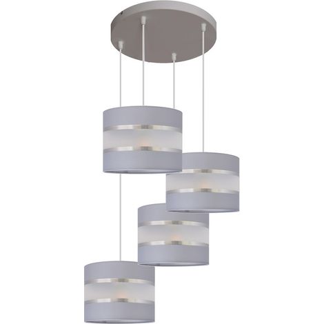Helam HELEN Spot Clusters Gris, Argent 35cm