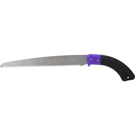 Scie À Élaguer - Lame Fixe 25cm Acier Allié - Pour Arbres Fruitiers Et Arbustes - 1 Pièce (1/5)