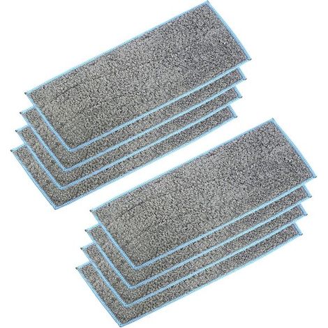Adecuado paquetes 8 almohadillas: almohadillas limpieza húmedas lavables robot fregona iRobot Braava Jet m6 (6110) (6012) (6112) (6113) Ultimate (1/5)