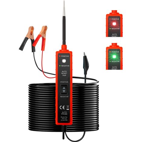 Bardusch-Testeur de sondes de circuit avec protection contre les surcharges, fonctions d'activation des composants et identification de la polarité. (1/5)