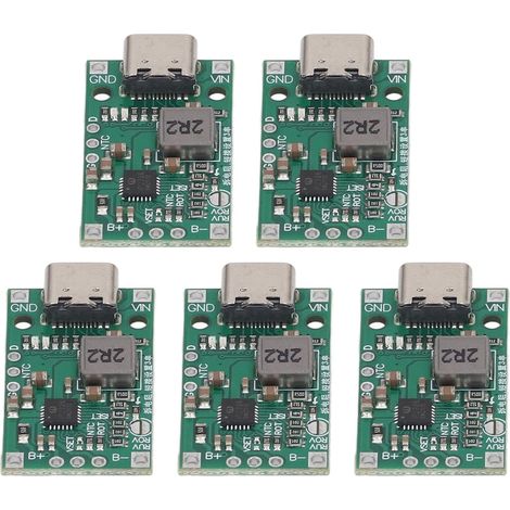 Le Module D'amplification de Charge de Batterie Précis Charge Efficacement Les Batteries 2 à 3S avec Indicateur pour Les Amateurs de Bricolage (1/5)