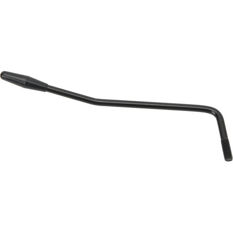 Barre de tremolo noir pour guitare électrique, bras vibrato réglable pour cordes, accessoire de remplacement de whammy bar (1/5)