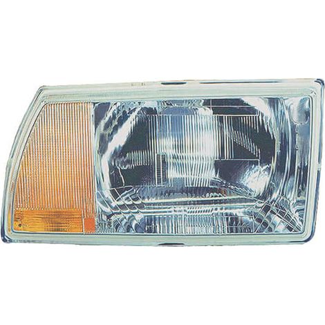 Phare avant droit H4 blanc/orange Citroen C15 1984-1989