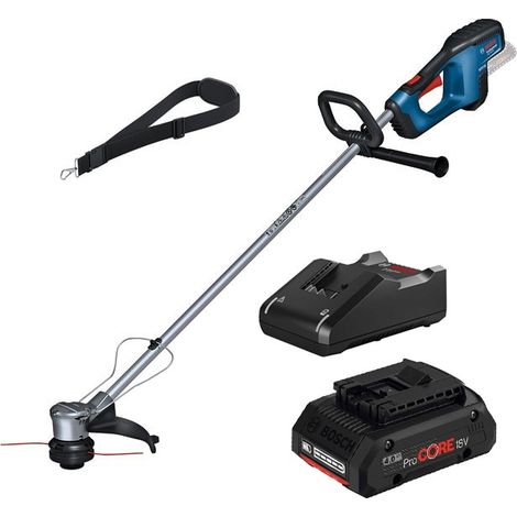 Bosch GRT 18V-33 18V Professional Cordless Brushless Grass Trimmer + 4ah ProCore