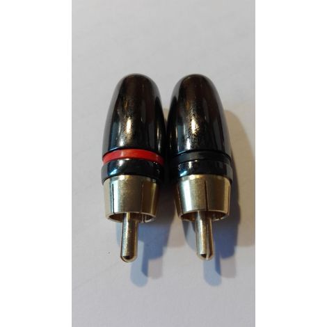 Rca Male Metalic H.q. Indicator Black 1030n
