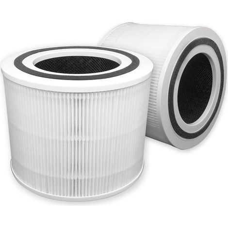 Lntyq Filtre de rechange Core P350 Pet Care pour purificateur d'air LEVOIT Core P350 Pet Care, filtre de rechange 3 en 1 H13 True HEPA, pièce n° Core P350-RF, lot de 2 (1/5)