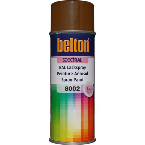 Pintura en aerosol Spectral Marrón Seguridad 8002 400 ml - Belton